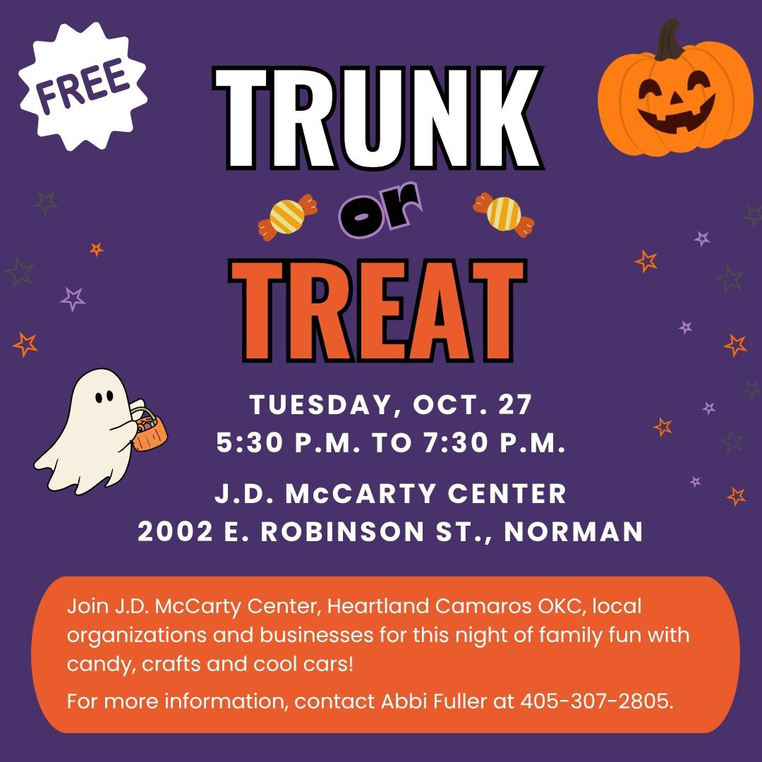 Trunk or Treat flyer