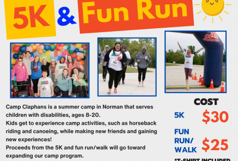 Camp 5K flyer