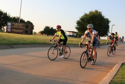 Riders participate in Norman Conquest