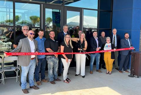 Officials cut ribbon