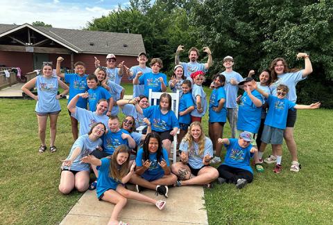 Camp group photo