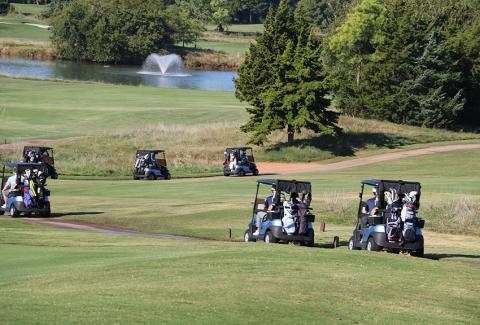 Photos of golfers