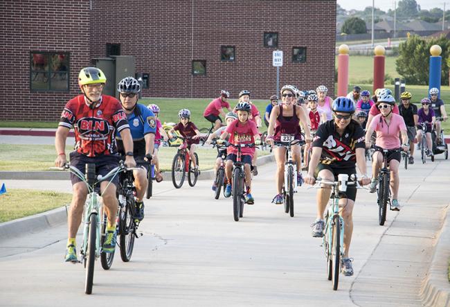 Bicycle riders in Norman Conquest