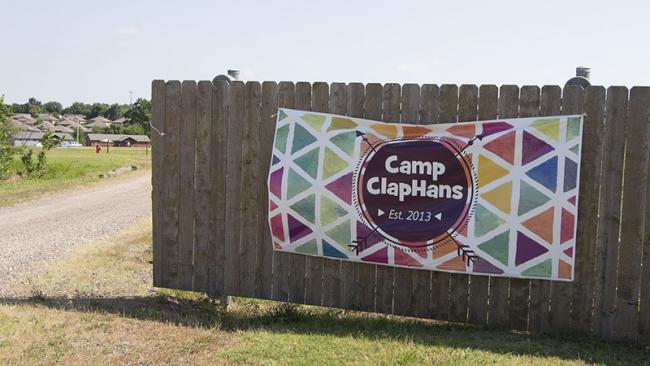 Camp sign