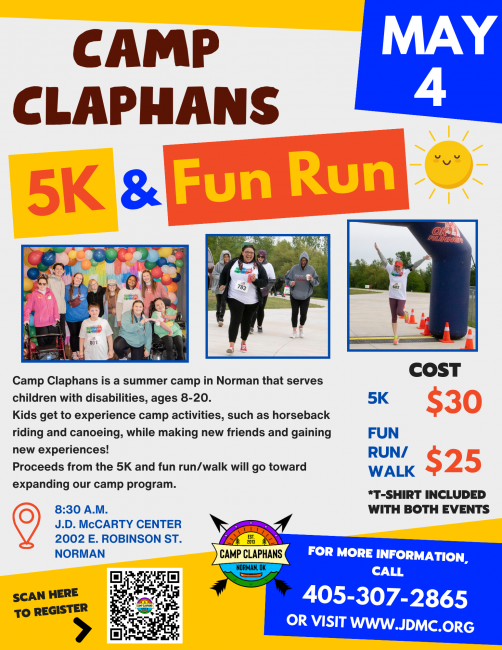 Camp 5K flyer