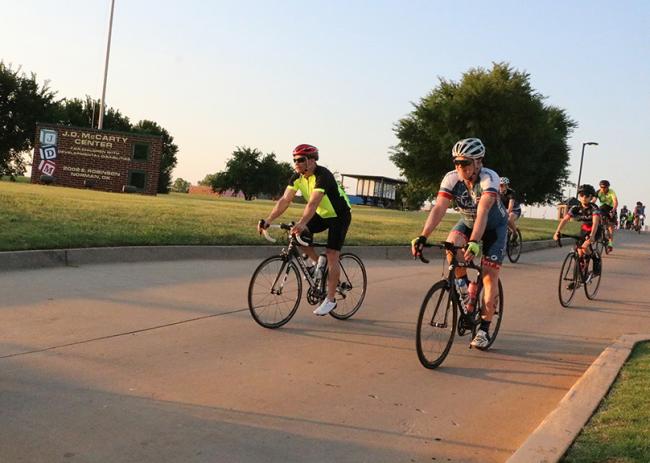 Riders participate in Norman Conquest