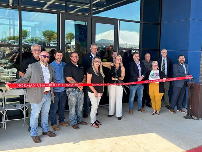 Officials cut ribbon
